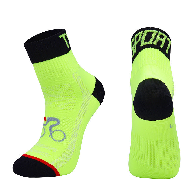 Professional outdoor cycling socks Running socks - Mubimart -  