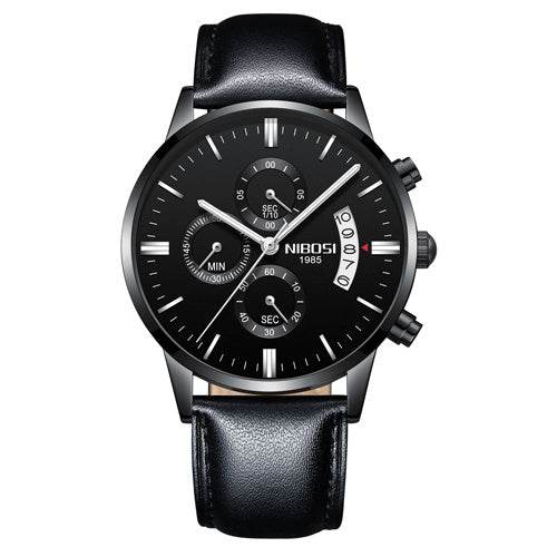 Men Watch Chronograph Sport Mens Watches Top Brand Luxury Waterproof Full Steel Quartz Gold Clock Men Relogio Masculino - Mubimart