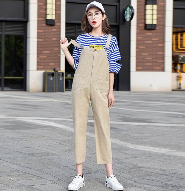 Loose Casual Bodysuit - Mubimart