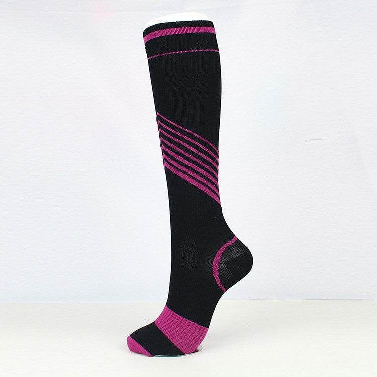 Long tube twill compression socks - Mubimart