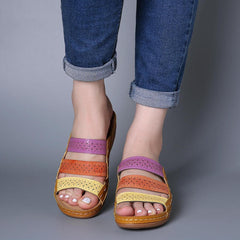 European and American Wedge Heel Sandals