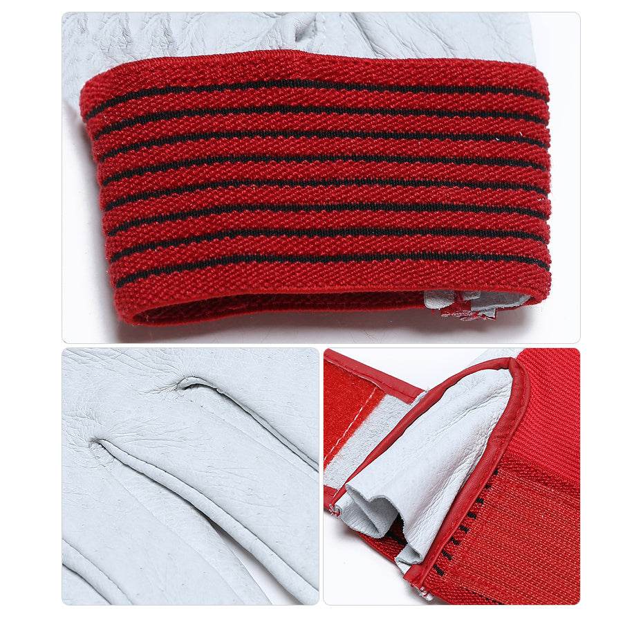 Labor protection gloves pigskin gloves - Mubimart