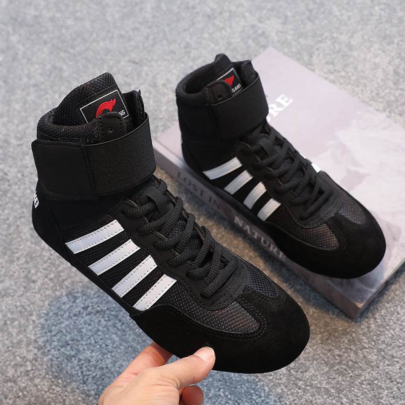 Wrestling Shoes Men And Women Training Boxing Shoe - Mubimart