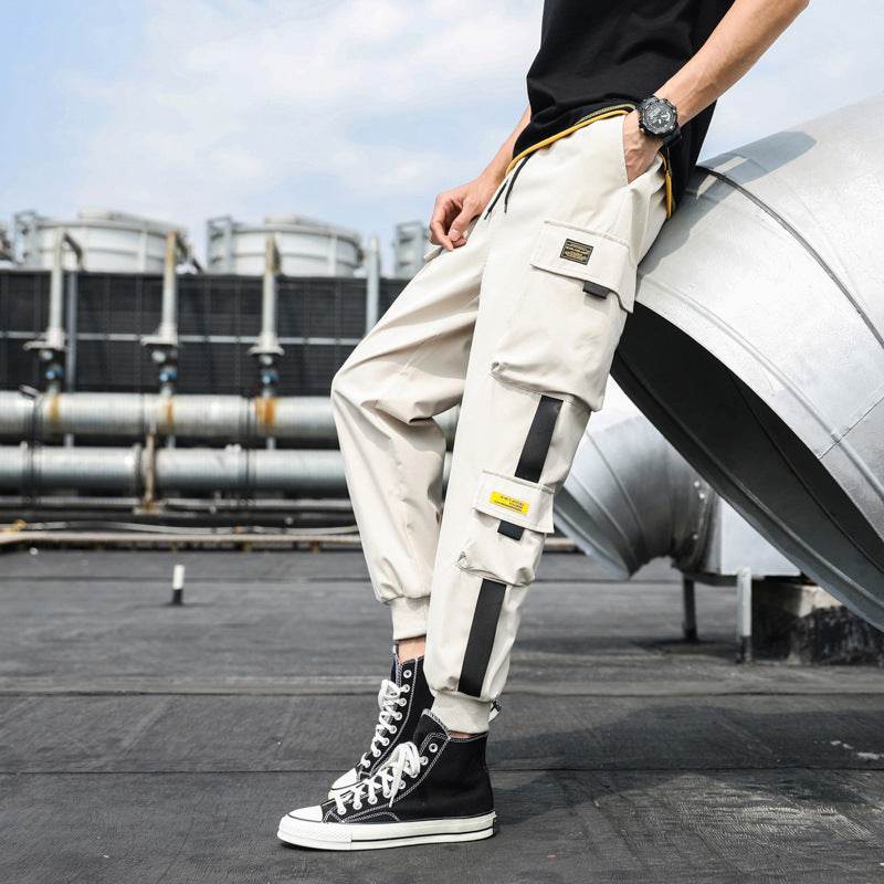 Harlan's ankle-length cargo pants - Mubimart