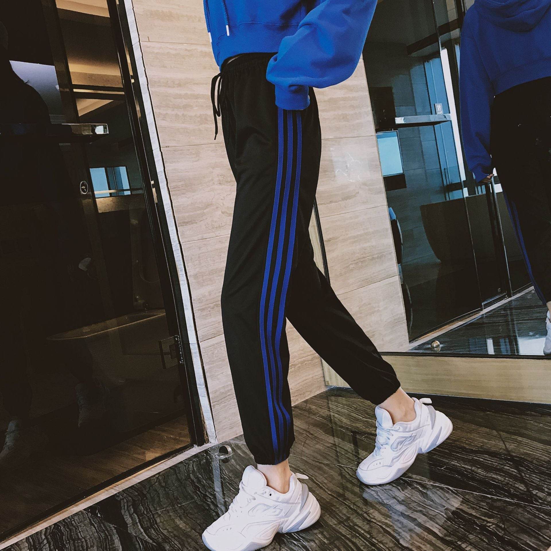 Autumn loose Casual Pants Capris - Mubimart