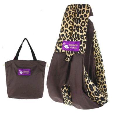 Cotton breathable sling baby carrier baby bag back pocket - Mubimart