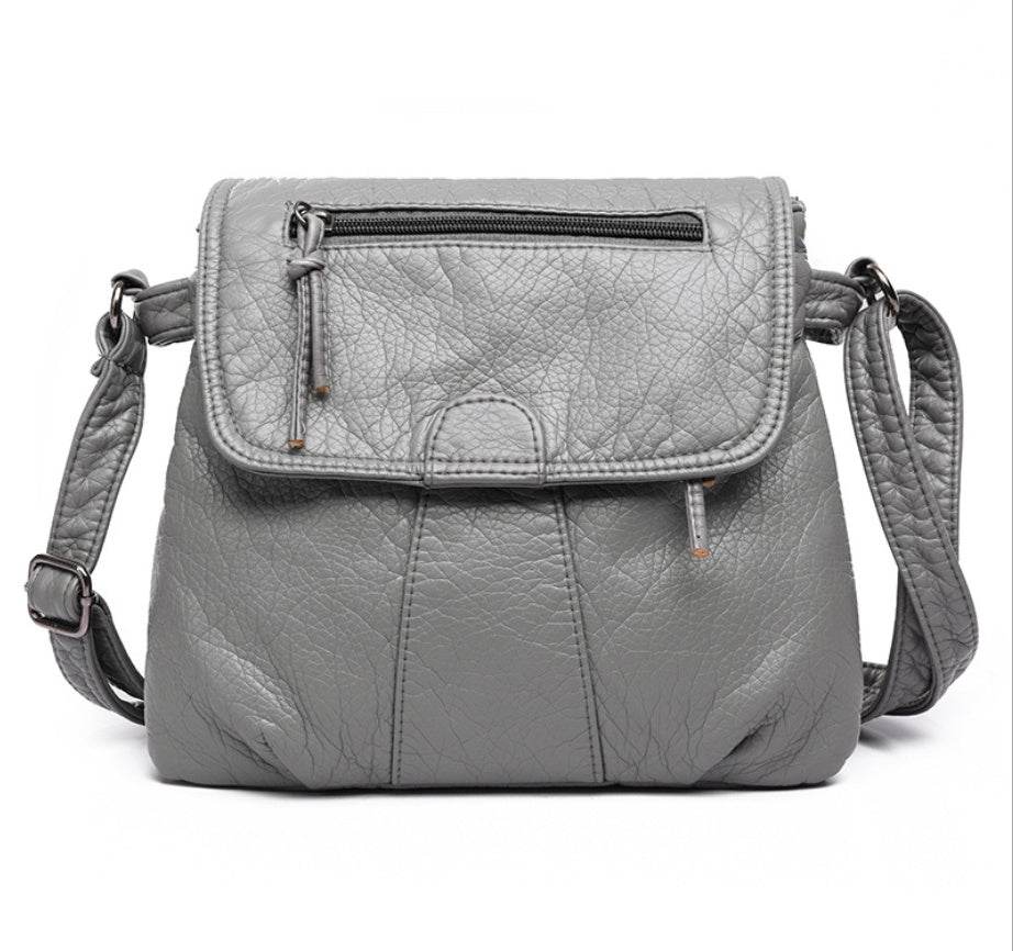 REPRCLA Brand Designer Women Messenger Bags Crossbody Soft PU Leather Shoulder Bag High Quality Fashion Women Bags Handbags - Mubimart