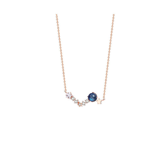 Star Story Sterling Silver Necklace Women