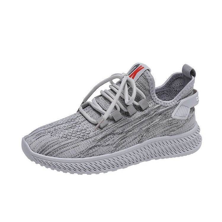 High Platform Sneakers Shoes Black,White Vulcanize Sneakers.Breathable Mesh Comfort Casual ,Chunky Shoe - Mubimart