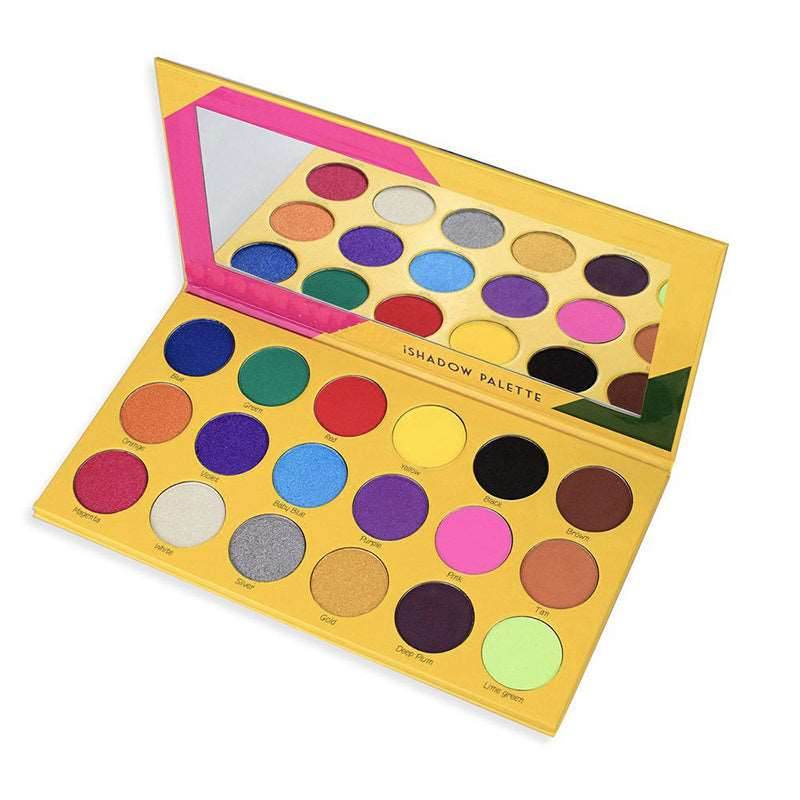 18 Color Diary Eyeshadow Pearly Matte Burst Eyeshadow - Mubimart