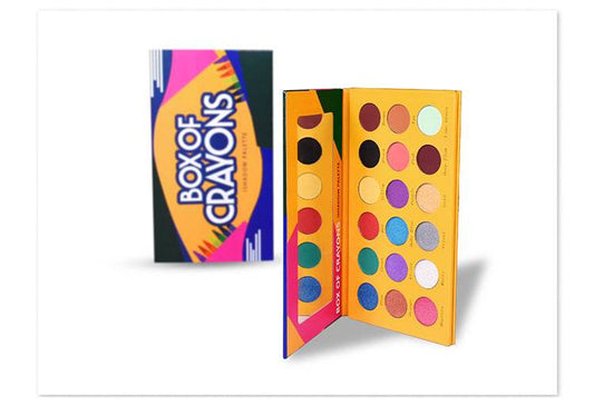 18 Color Diary Eyeshadow Pearly Matte Burst Eyeshadow - Mubimart