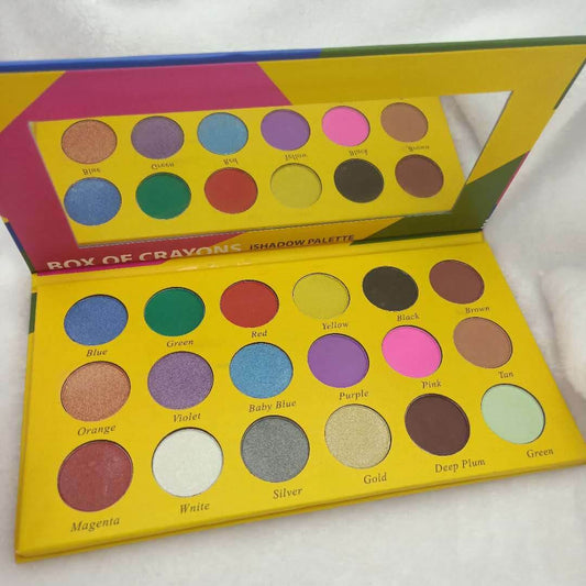 18 Color eyeshadow palette - Mubimart