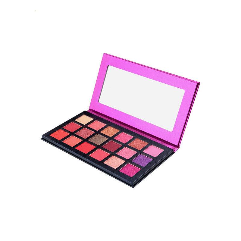 18 color eyeshadow palette square eyeshadow - Mubimart