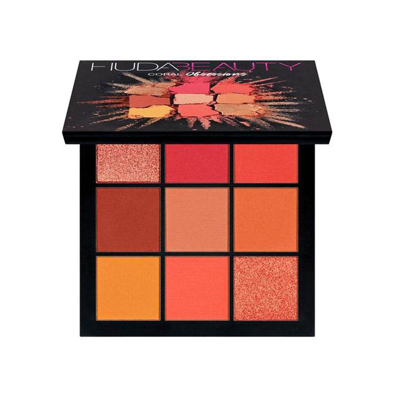 18 color eyeshadow pearlescent matte earth color eyeshadow - Mubimart
