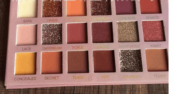 18 color eyeshadow pearlescent matte earth color eyeshadow - Mubimart