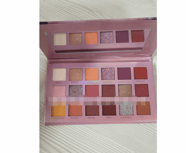 18 color eyeshadow pearlescent matte earth color eyeshadow - Mubimart