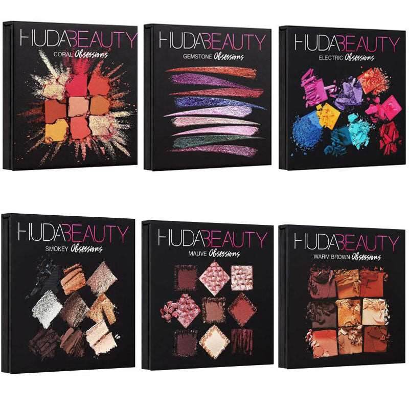 18 color eyeshadow pearlescent matte earth color eyeshadow - Mubimart