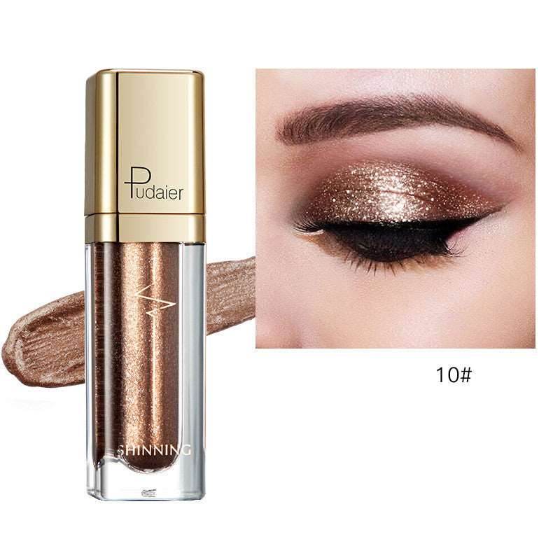 18-color glitter eyeshadow - Mubimart