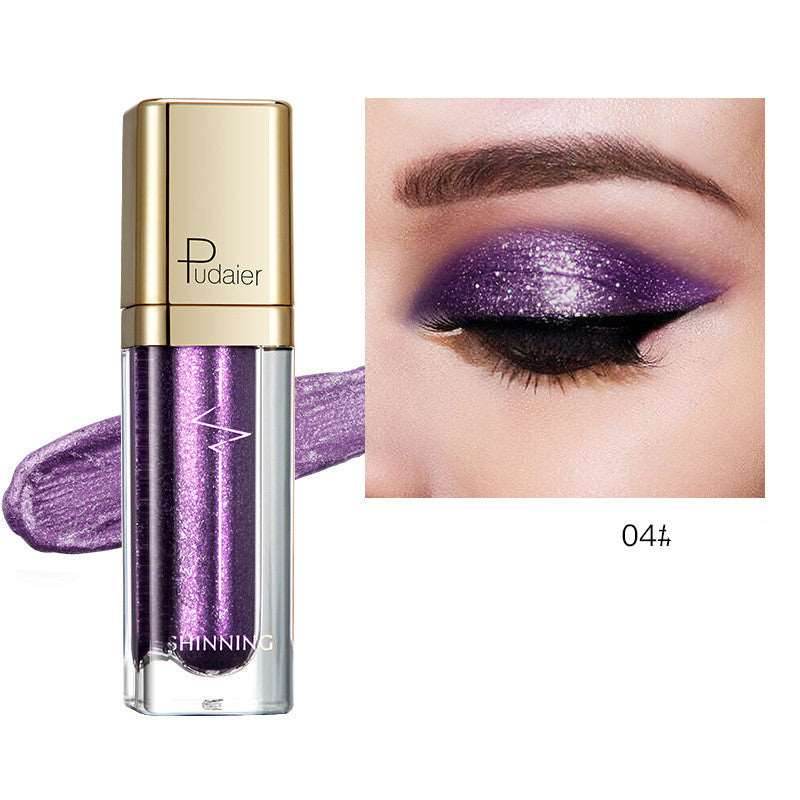18-color glitter eyeshadow - Mubimart