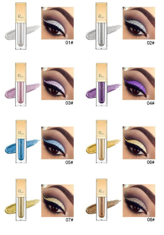 18-color glitter eyeshadow - Mubimart