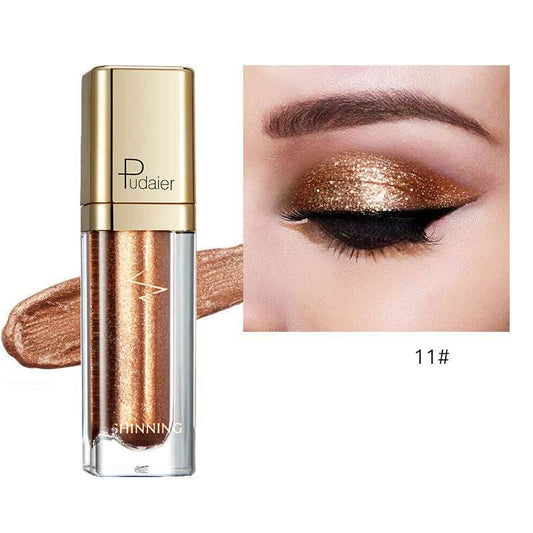 18-color glitter eyeshadow - Mubimart