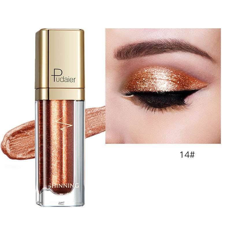 18-color glitter eyeshadow - Mubimart