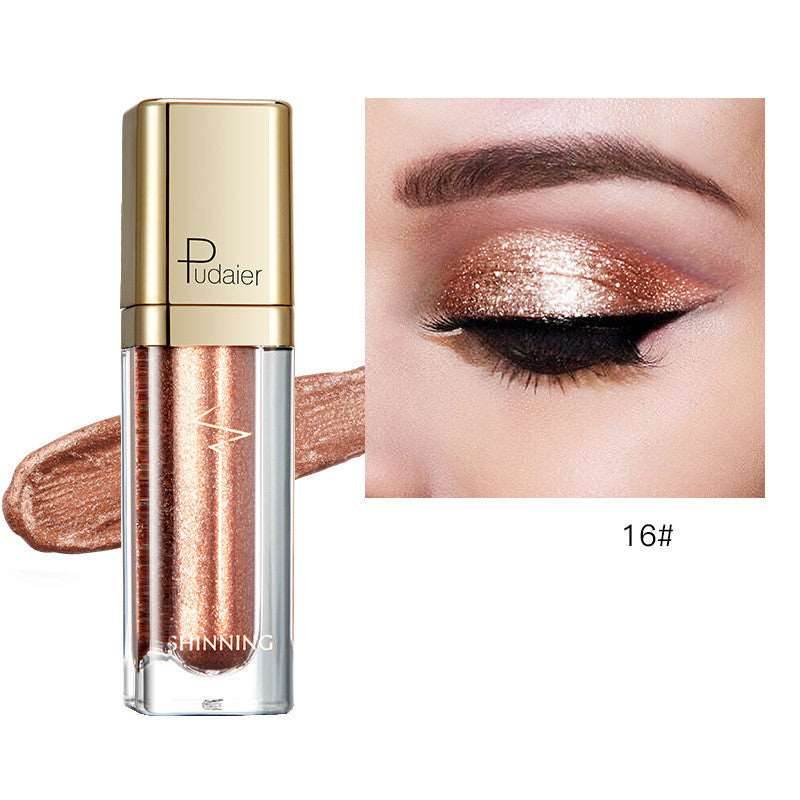 18-color glitter eyeshadow - Mubimart