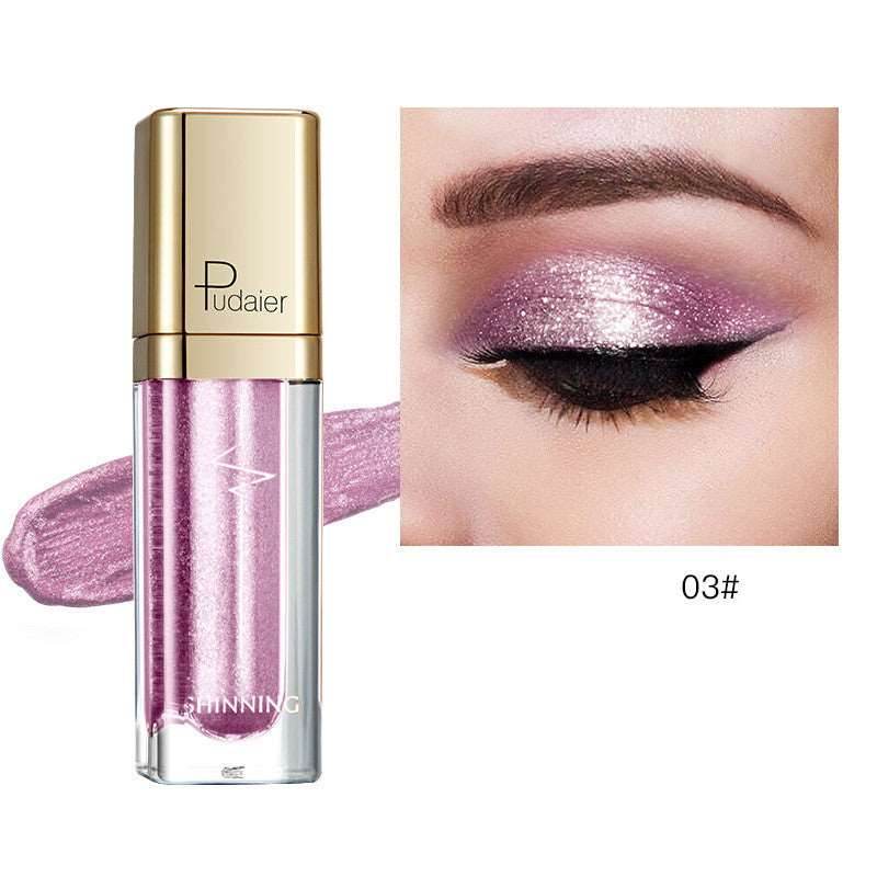 18-color glitter eyeshadow - Mubimart