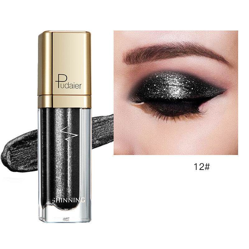 18-color glitter eyeshadow - Mubimart