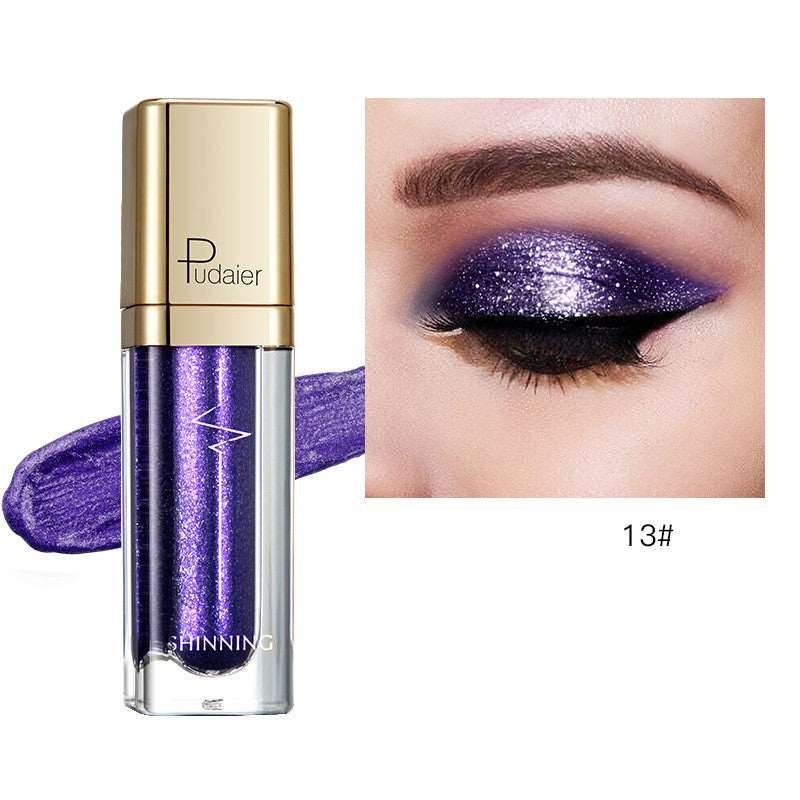 18-color glitter eyeshadow - Mubimart
