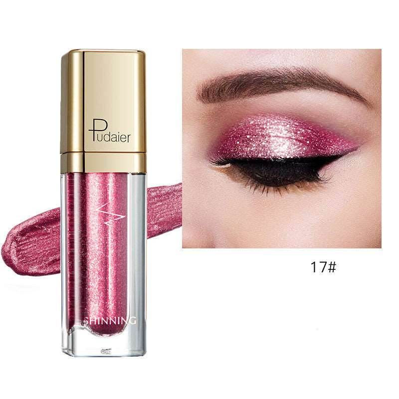 18-color glitter eyeshadow - Mubimart