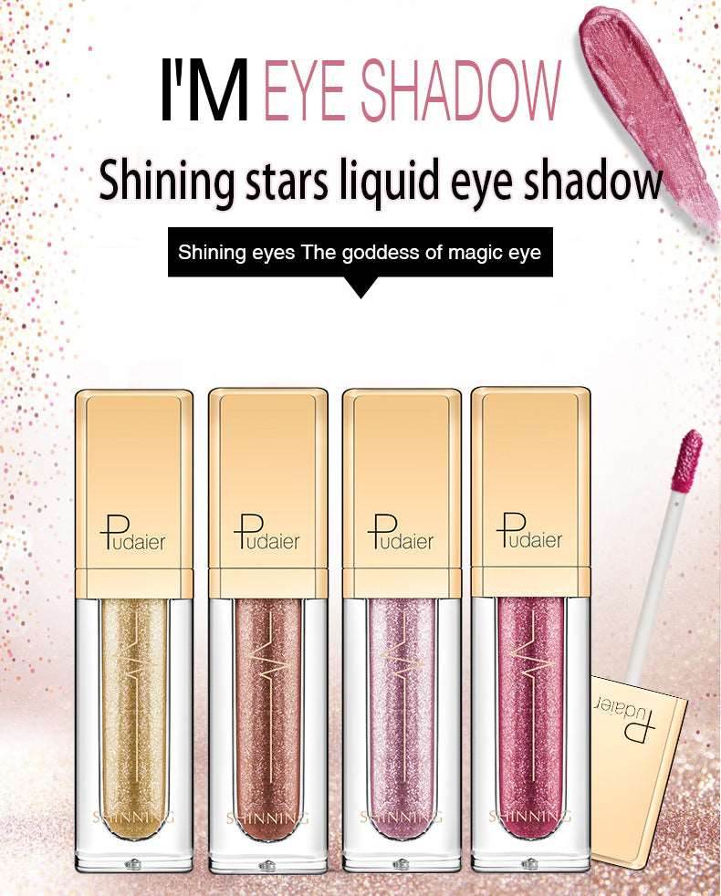 18-color glitter eyeshadow - Mubimart