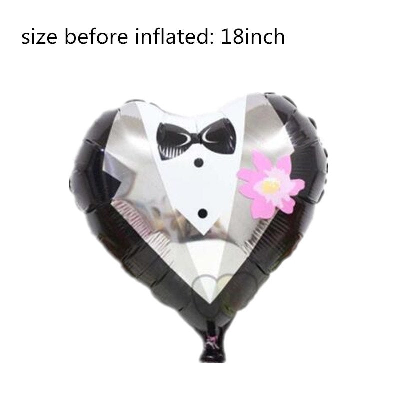 18 inch  Balloon Wedding Party - Mubimart -  