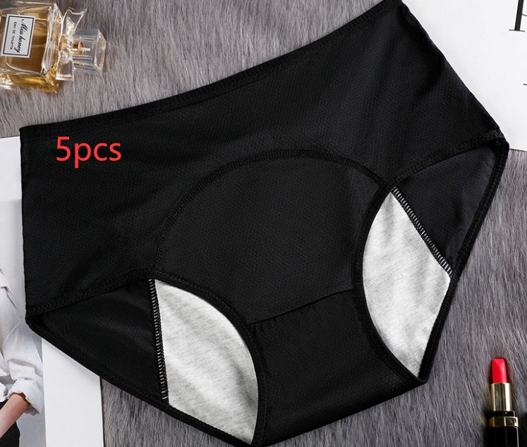 5PCS Menstrual Underwear Women Leak Proof Panties - Mubimart -  