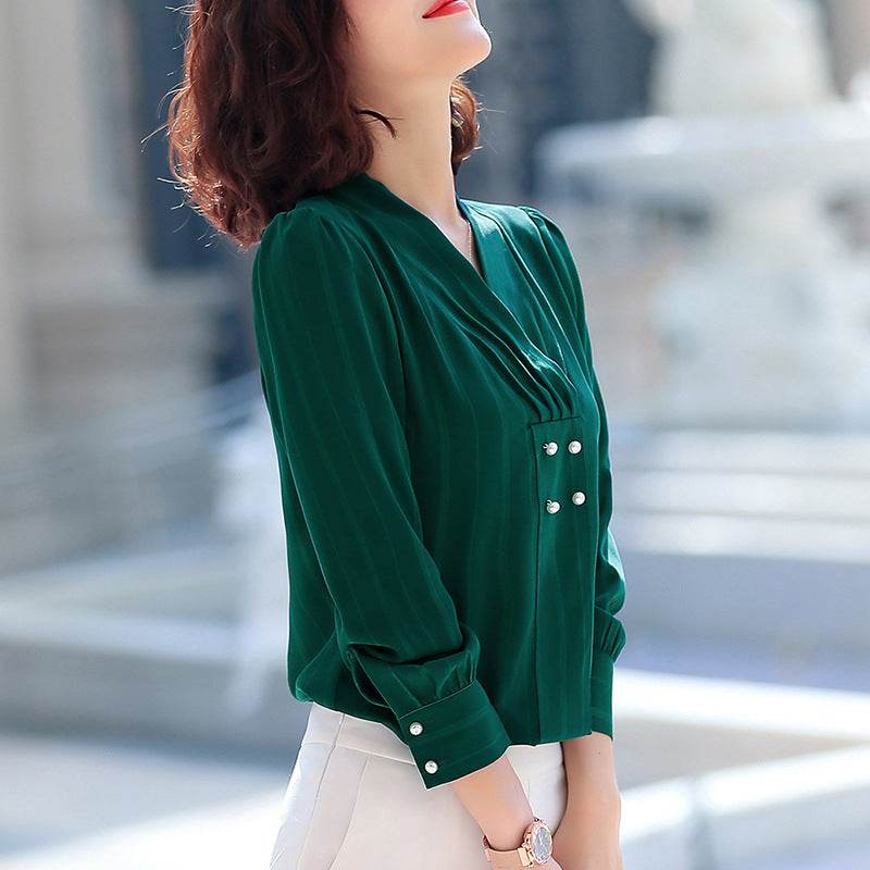 Chiffon Blouse - Mubimart