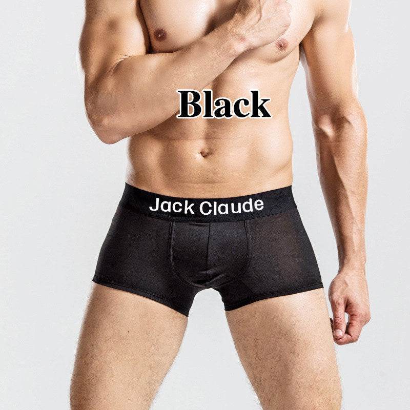 Men's bamboo fiber boxer briefs - Mubimart
