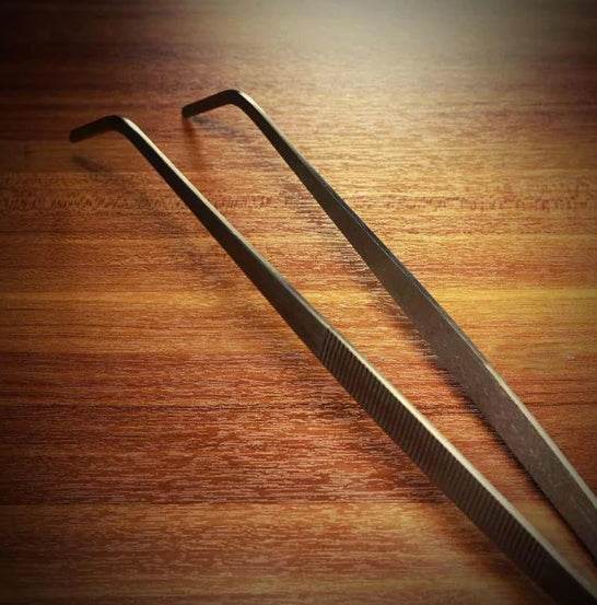 Stainless steel tweezers - Mubimart
