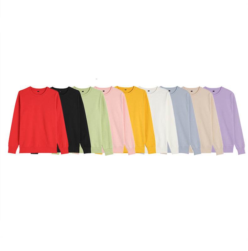 Custom Round Neck Sweatshirts Health Cotton - Mubimart