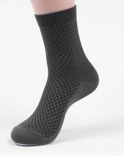 Socks men's new bamboo fiber men's socks - Mubimart