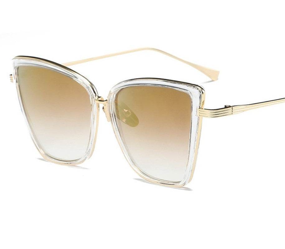 Personalized cat eye sunglasses - Mubimart