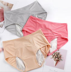 5PCS Menstrual Underwear Women Leak Proof Panties - Mubimart - Period panties 