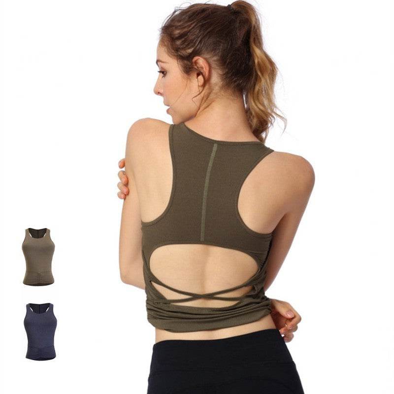 Yoga fitness running vest women - Mubimart