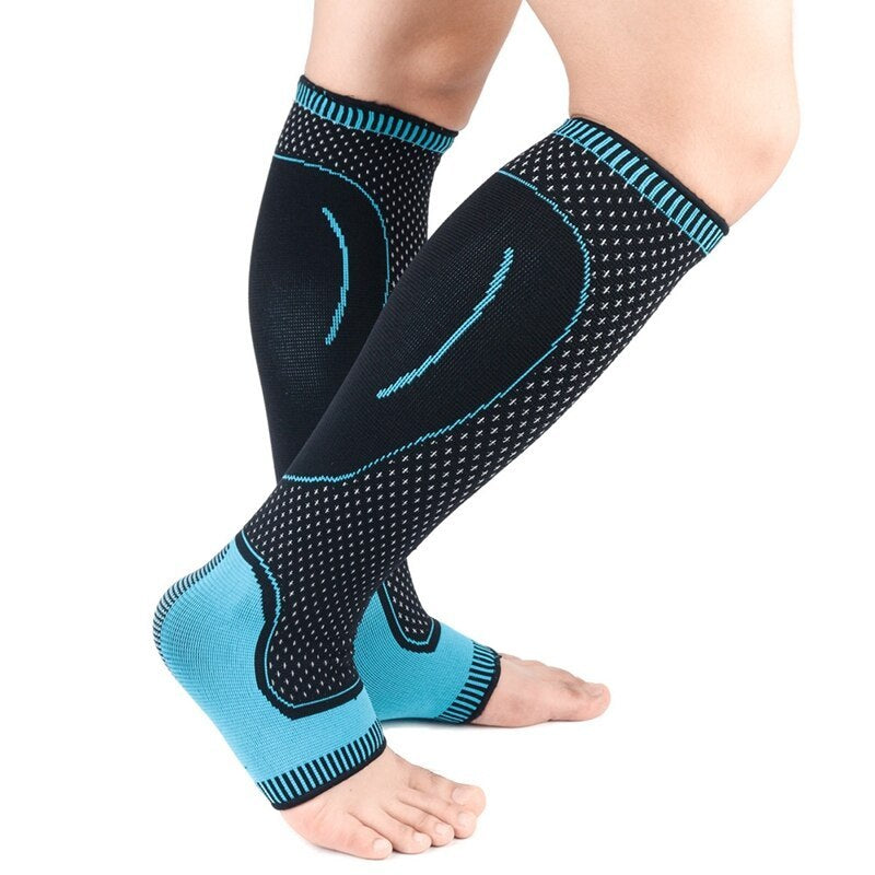 Calf knitted breathable compression socks - Mubimart - Compression socks 