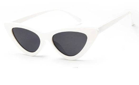 Retro Triangle Cat-eye Sunglasses - Mubimart
