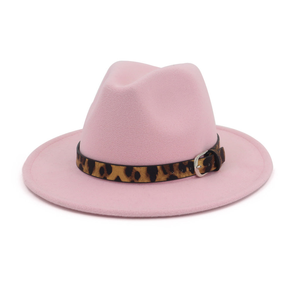 Fedora hoed luipaard print hoed