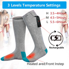 Electric heating socks heating socks electric heating socks heating foot warmer charging foot warming socks