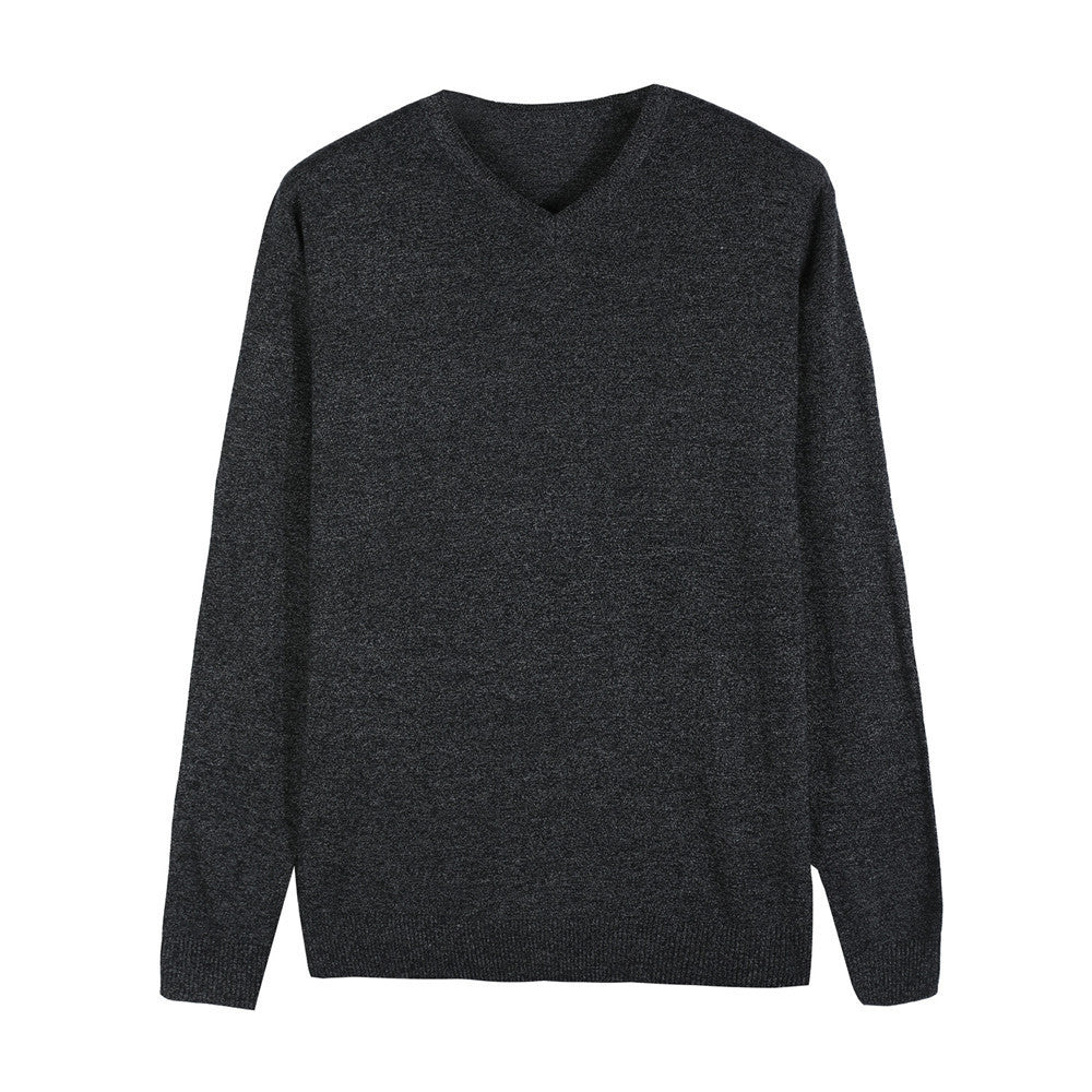 Cashmere sweater knit sweater men's casual sweater