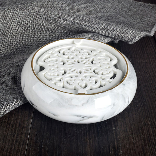 Ceramic double soap dish