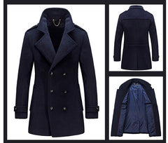 Casual wool coat jacket