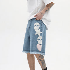 Modieuze casual denim shorts voor heren